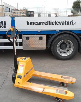 TRANSPALLET ELETTRICO A LITIO PORTATA 20 QUINTALI