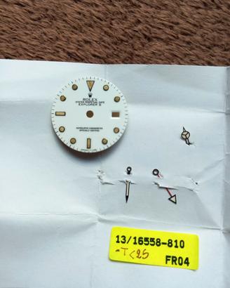 quadrante  rolex  esplorer  2 più  lancette 