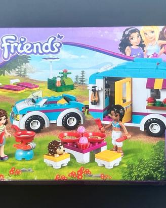 LEGO Friends 41034 Summer Caravan COMPLETO con Oli