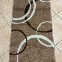 Tappeto beige e marrone