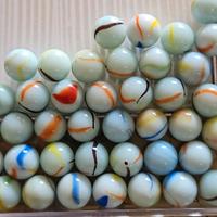 Stock di biglie in vetro vintage