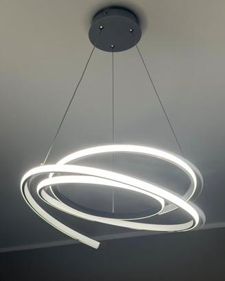 Lampadario a sospensione led piu abat jour