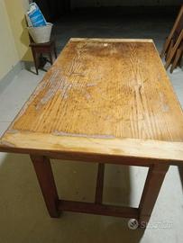 tavolo in massello+prolunghe