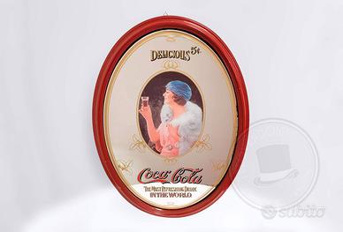 Specchio Coca Cola vintage come nuovo perfetto