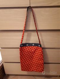 Borsa in jeans e esterno stoffa foulard