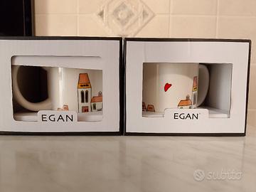  2 TAZZE EGAN  NUOVE