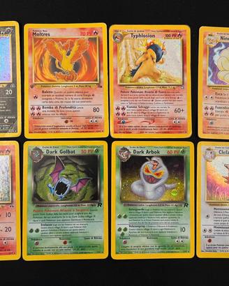 Carte Pokemon HOLO - Prima edizione