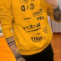 Felpa Cedar wood State gialla taglia S