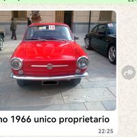 auto d'epoca, FIAT 850 COUPE 