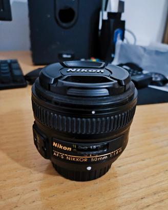 Obiettivo Nikon AF-S Nikkor 50mm f/1.8G 