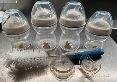 Set biberon e ciuccio natural feeding