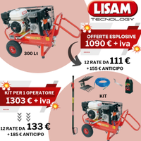 KIT RACCOLTA OLIVE LISAM LM012 300 LT BENZINA.