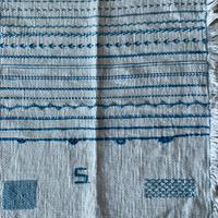 Vintage campionario ricamo scolastico anni ’60