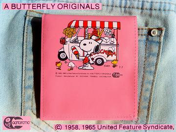 SNOOPY VINTAGE Portafogli Gomma Gommati 1980 NUOVI