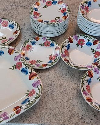 Servizio piatti vintage Richard Ginori 37 pz