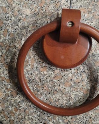 accessori per bagno in legno