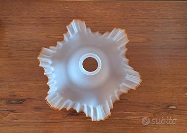 Paralume  in vetro satinato 