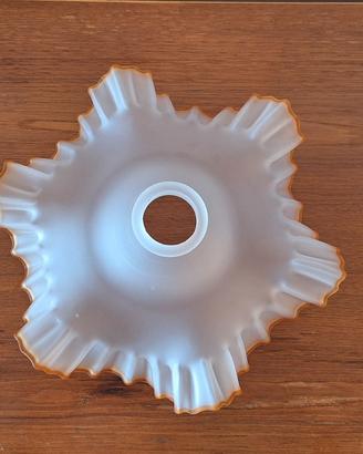 Paralume  in vetro satinato 