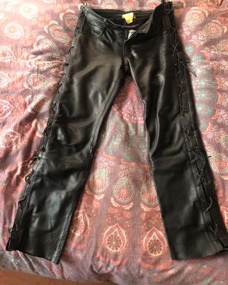 Pantaloni pelle