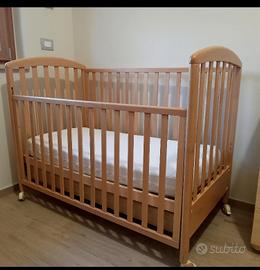 Culla bimbo 70 per 140 cm senza materasso
