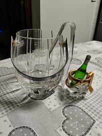 porta ghiaccio in vetro 