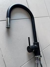 Miscelatore con doccetta estraibile shock