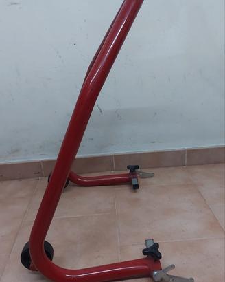Cavalletto alzamoto posteriore moto