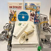 Nintendo Wii Bianca – Set Completo + Nunchuk e Wii