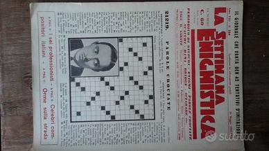 Settimana enigmistica 1939