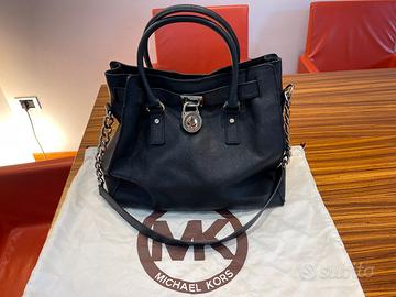 Borsa Michael Kors Hamilton nera