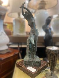 Lotto 4 Bronzi 1 firmato da G.Ginotti
