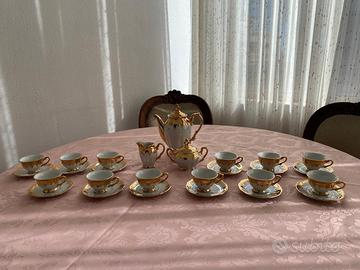 Servizio da caffe in porcellana bavarese  da 12