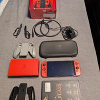 Nintendo switch oled Mario Red edition