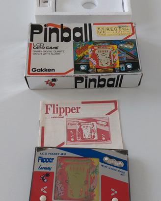 Videogioco vintage Pinball ( flipper ) Gakken