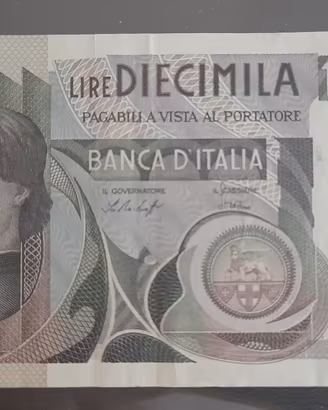 Banconota 10000 lire Andrea del Castagno