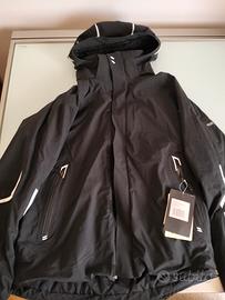 Giacca da sci uomo Salewa nera taglia 50/L nuova 