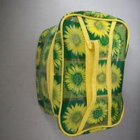 Beauty case girasoli pvc viaggio