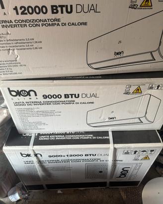 Condizionatore Dual Inverter Bion 9000