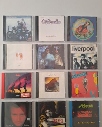 Cd Simple minds,  U2, Genesis...