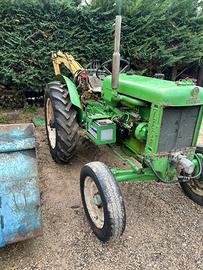 Trattore lesa con retroescavatore 30 cavalli