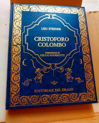 Libro pregiato Cristoforo Colombo con illustrazion