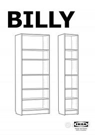 Libreria Billy Ikea MarroneChiaro nuova mai aperta