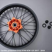 Cerchio posteriore Cross KTM XCW 125 2017 - 2019