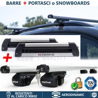 Barre Portatutto per INFINITI + Portasci NORDRIVE