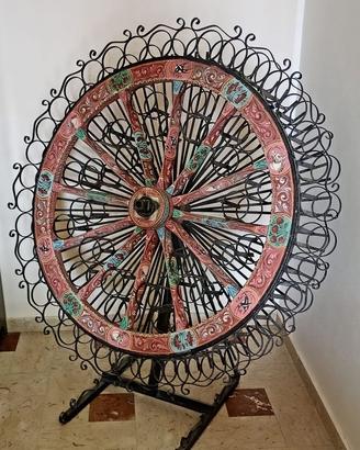 Portabottiglie ruota Carretto Siciliano