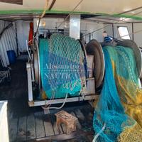 Motopesca peschereccio a strascico acciaio