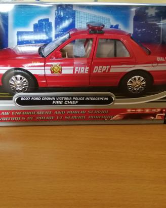 Modellino 1/24 Vigili del Fuoco America Ford