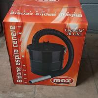 Bidone Aspira Cenere 18L - MAX (Senza Motore) 