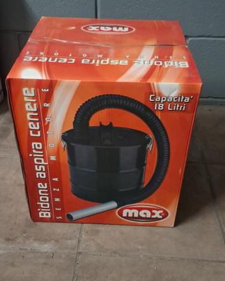 Bidone Aspira Cenere 18L - MAX (Senza Motore) 