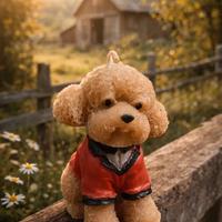 Candela a forma di barboncino fulvo